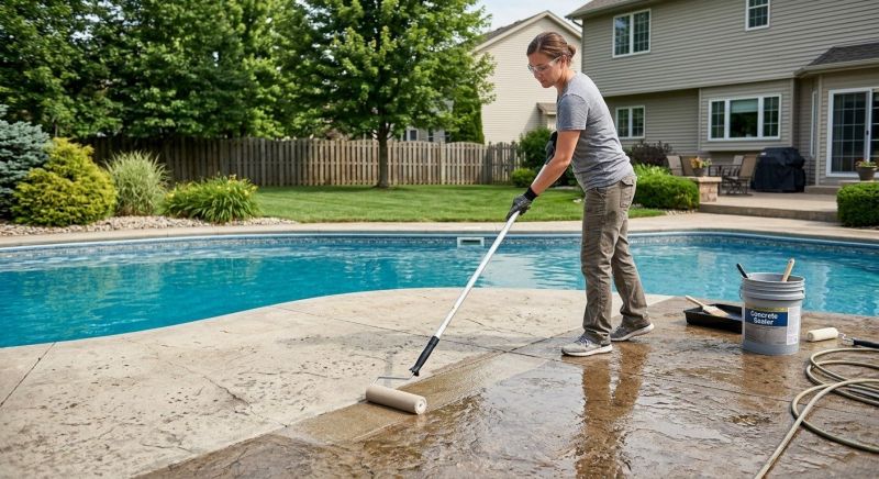 Concrete Deck Sealing in Kitsap County, WA